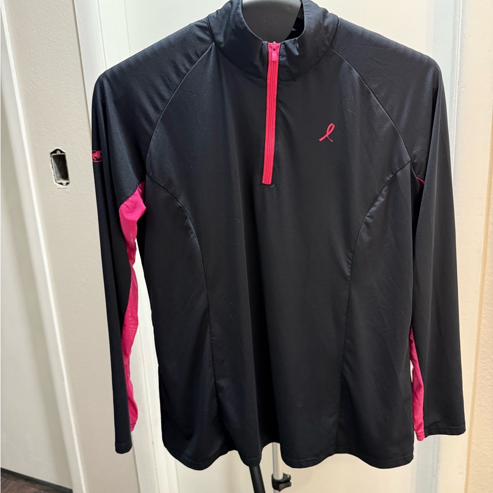 Smartpak Piper SmartCore™ Breast Cancer Awareness Mock Neck Top